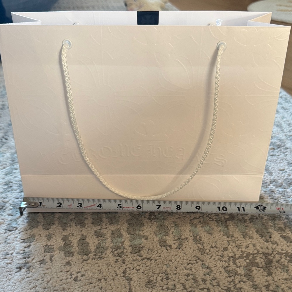 Chrome hearts all White shopping bag